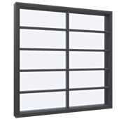 Wooden Industrial style windows