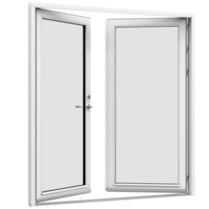 Double front door
